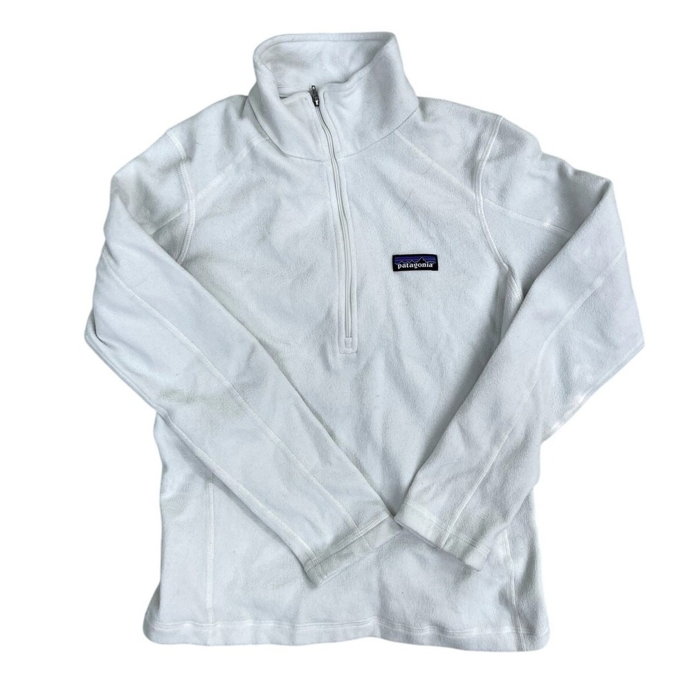 Patagonia Women's Micro D Fleece Jacket Size Small White